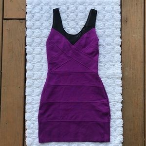 Purple Mini Dress